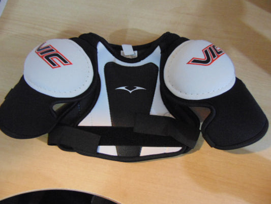 Hockey Shoulder Chest Pad Child Size Youth S-M Age 3-4 Vic  Black White