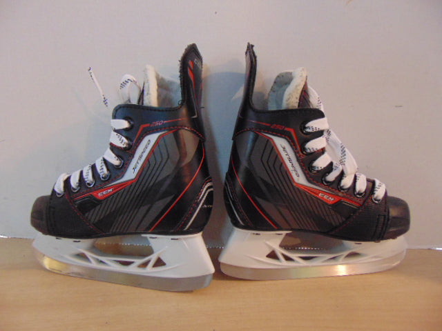 Hockey Skates Child Size 10 SHOE Size CCM Jetspeed Black Red