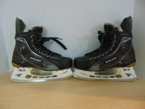 Hockey Skates Men's Size 6 Shoe 5 Skate Size Bauer  Supreme 160 Some Wear