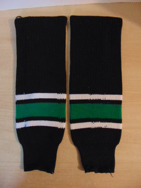 Hockey Socks Child Size 18 inch Green Black