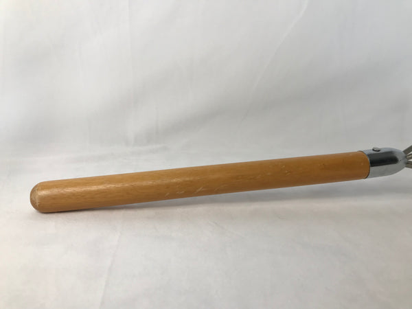 Home and Cottage Industrial Size Vintage Large Metal Wood Potato Masher Excellent 19 inch