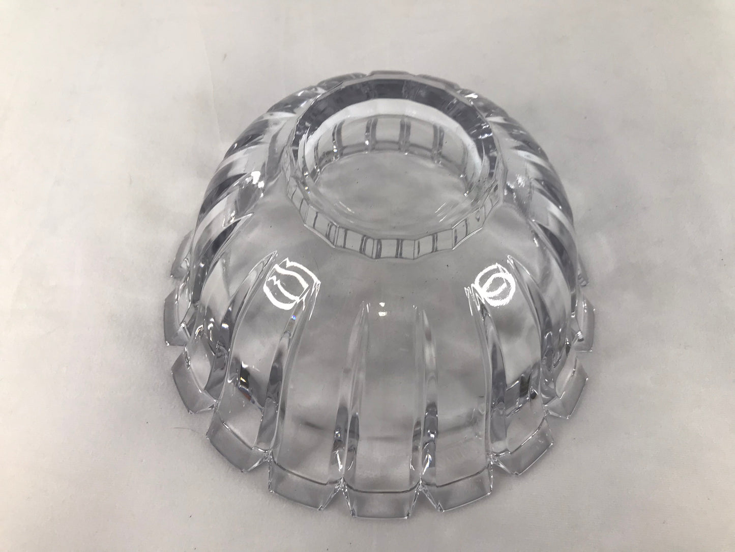 Home and Cottage Large Cut Glass Crystal Bowl Thick and Heavy 10 x 5 inch NEW Perfect