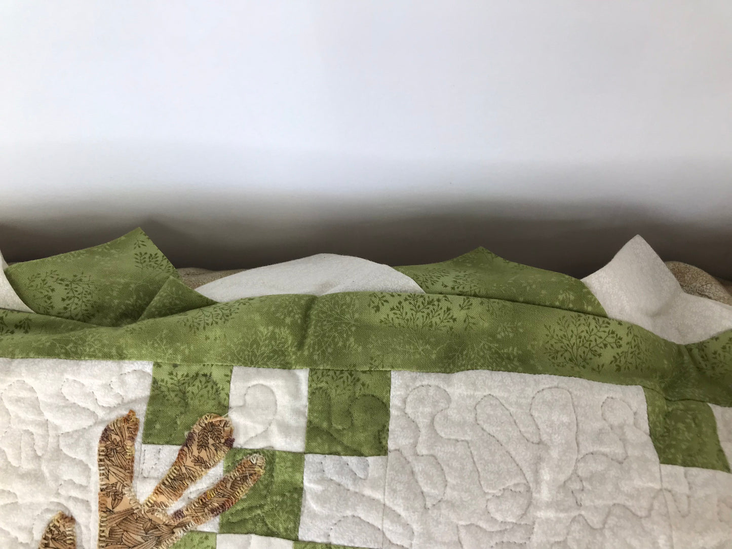 Home and Cottage NEW Hand Quilted Large Backyard Birds Theme Cushion 48 x 16 inch Perfect for Sofa or Loveseat