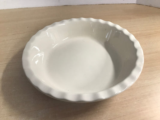 Home and Cottage Red Stoneware Pie Plate 10 inch New Unused