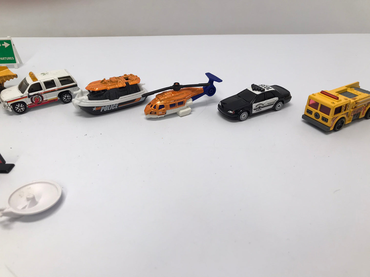 Hot Wheels Assorted Die Cast Lot  #7 Fire and Rescue