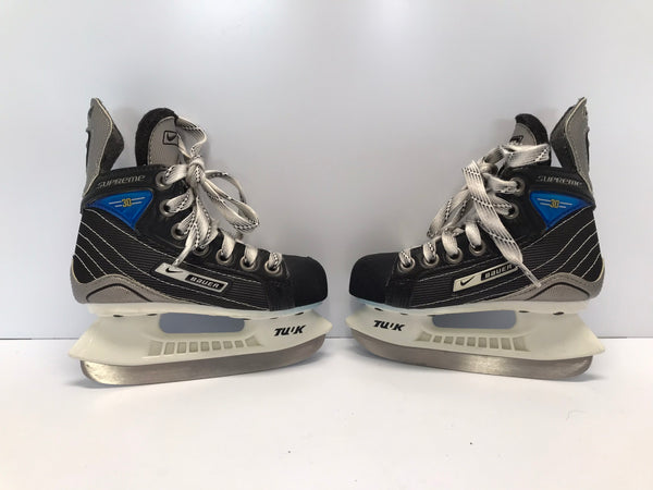 Hockey Skates Child Size 10 Toddler Shoe Size Bauer Supreme As New