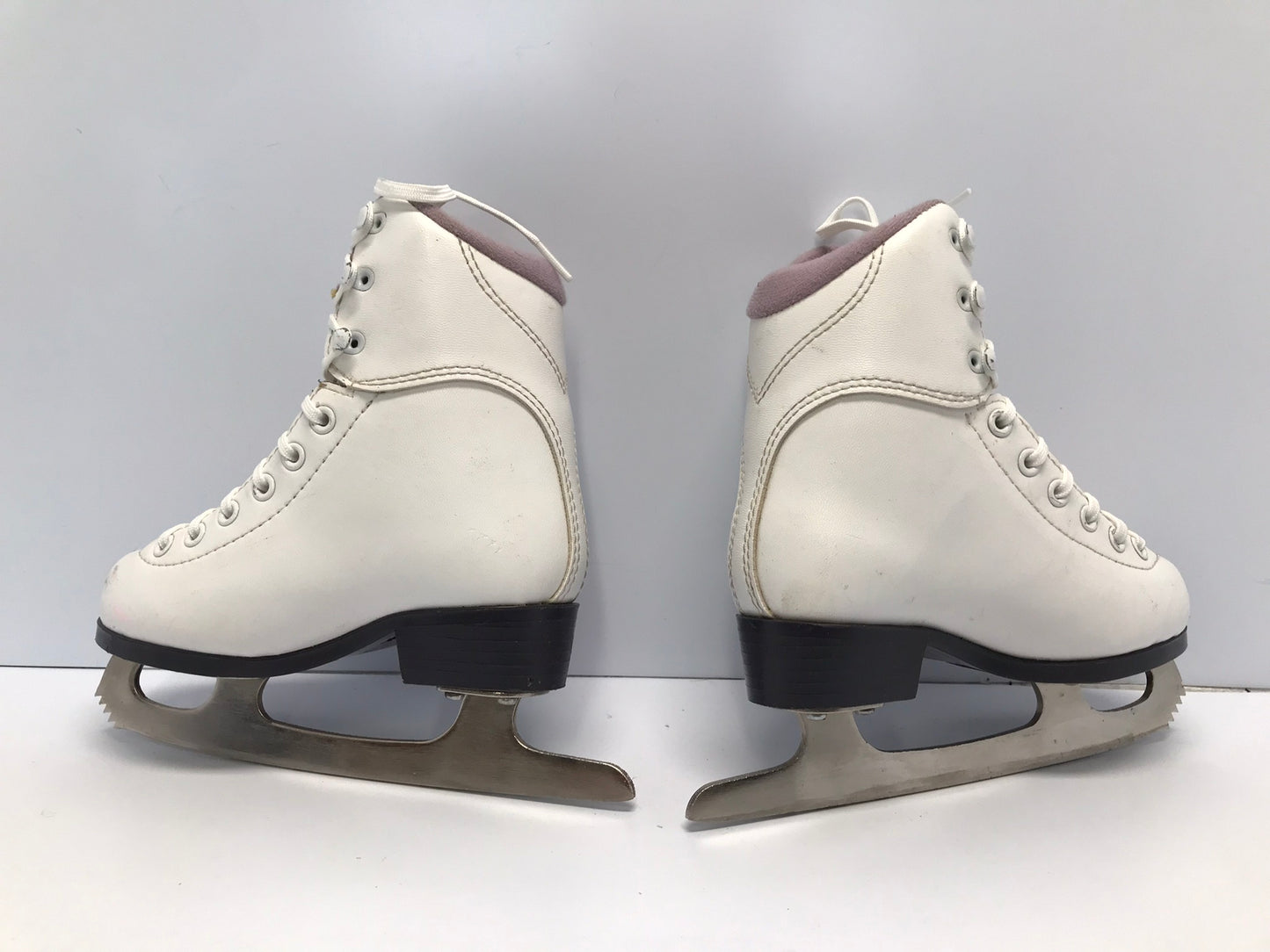 Figure Skates Child Size 10 Toddler Jackson Soft Skate White Purple Outstanding As New