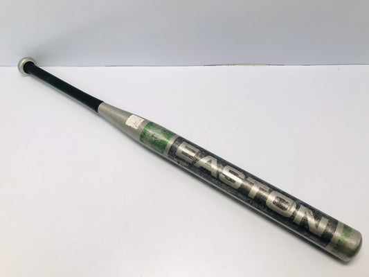 Baseball Bat 34 inch 29 oz Easton Black Max Long Barrell Softball Chrome Black Green