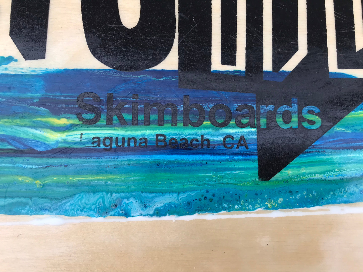 Surf SkimBoards Woody Victoria Lagoona Beach 40 x 20 inch Outstanding Quality
