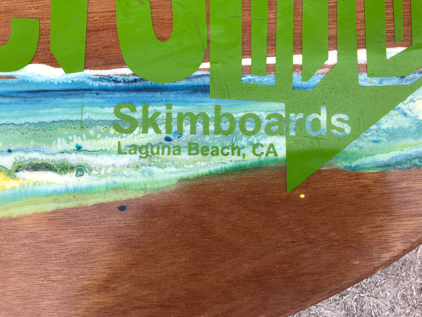 Surf SkimBoards Woody Victoria Lagoona Beach 38 x 20 inch Outstanding Quality