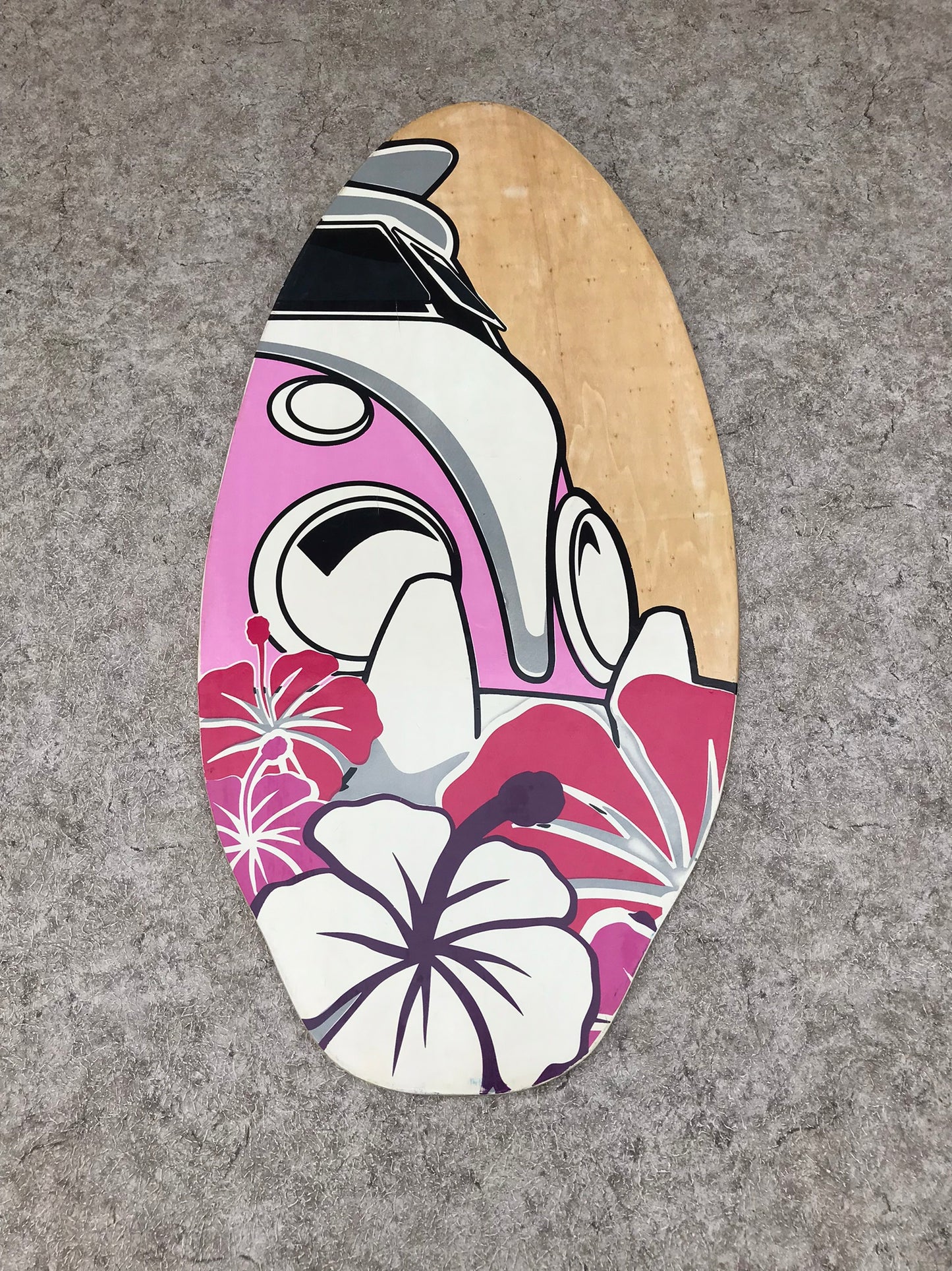 Surf SkimBoards Pink Hawaii 40 x 20 inch
