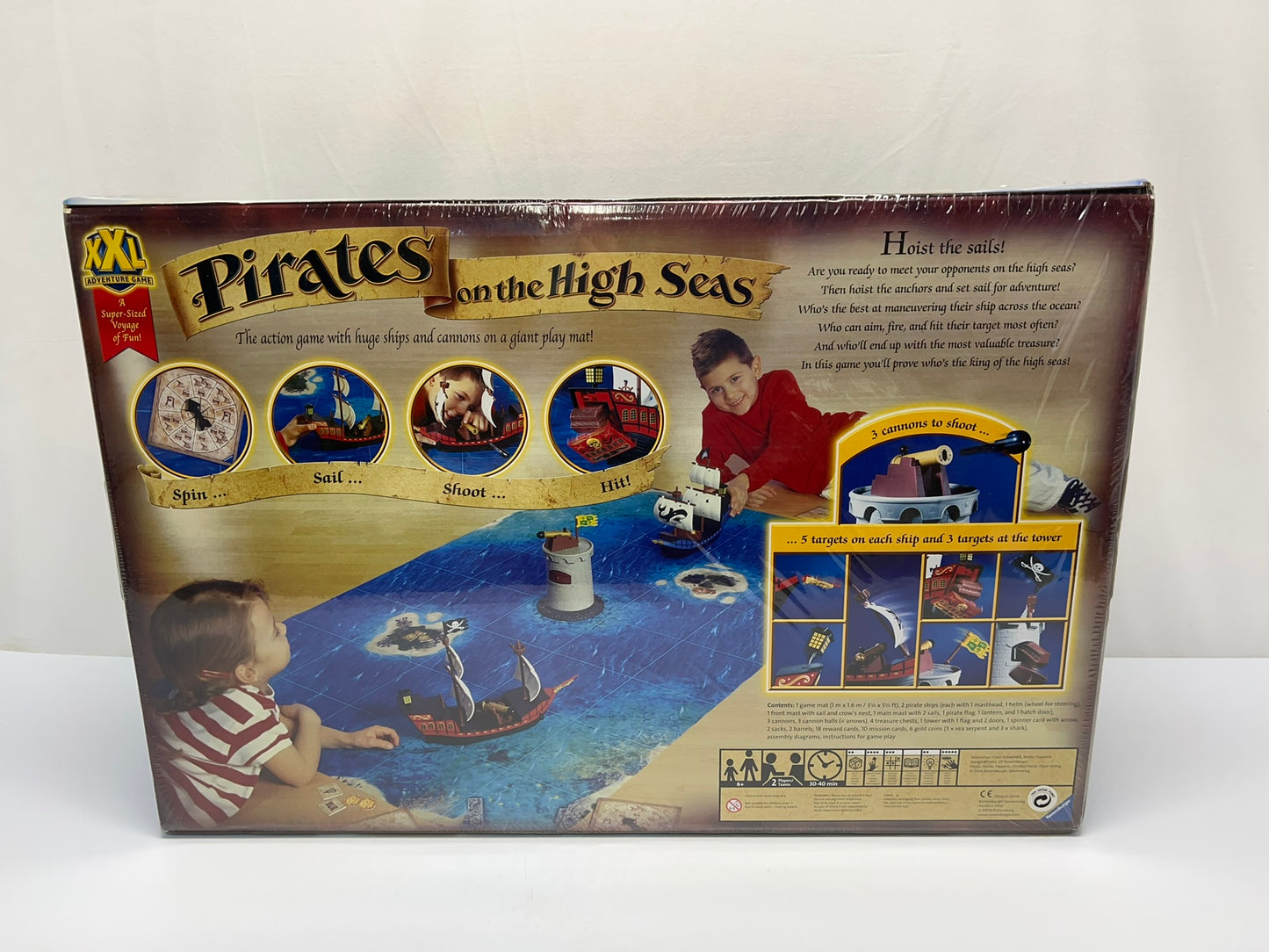 Game 2006 Ravensburger Pirates On The High Sea New Sealed In The Box Vintage RARE