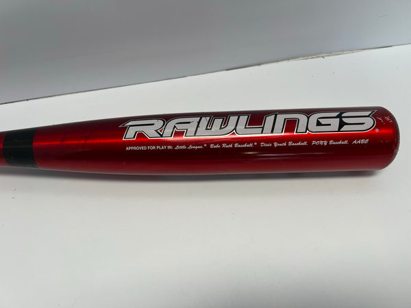 Baseball Bat 30 inch 19 oz Rawlings Strive Red Black