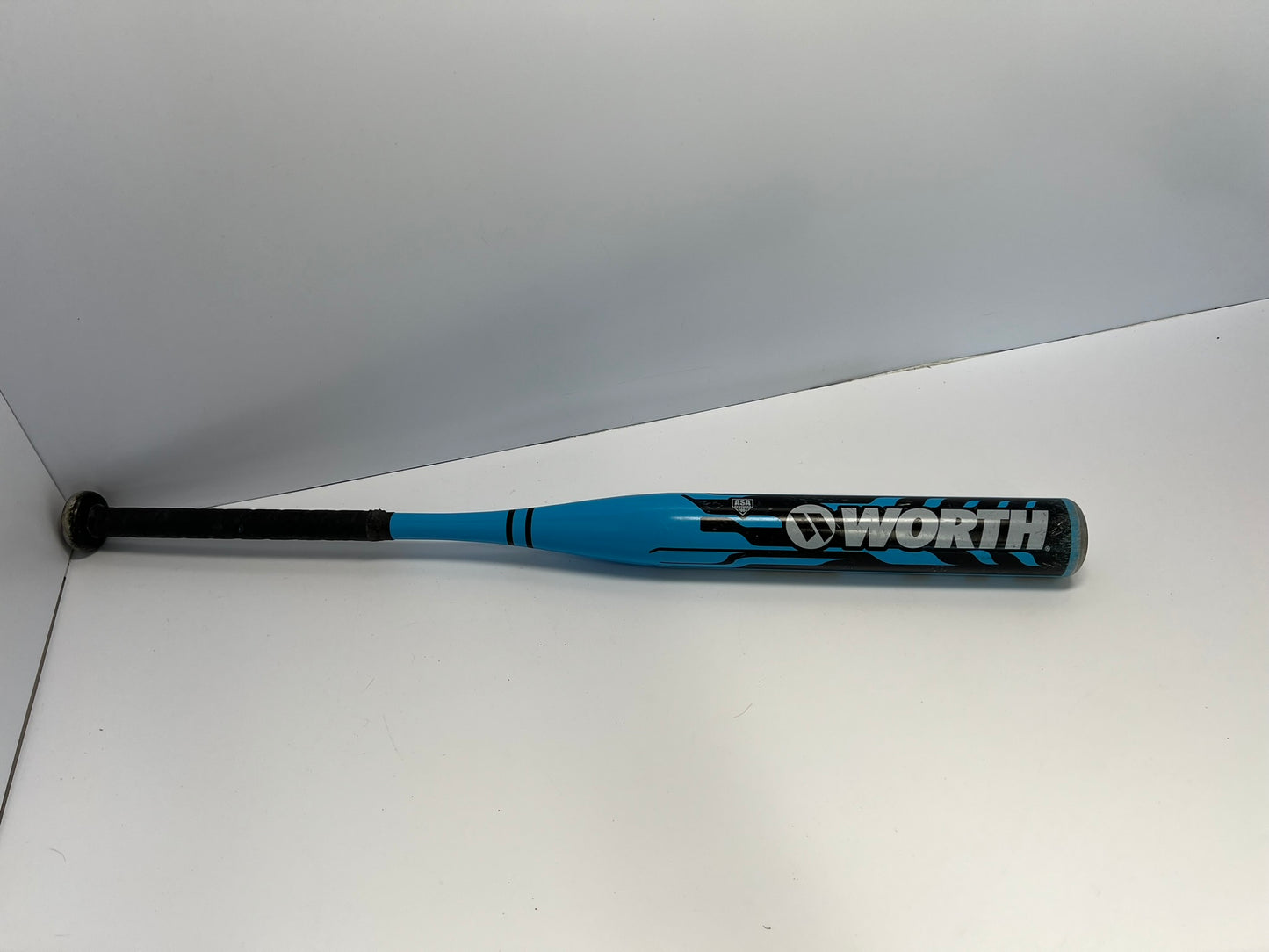 Baseball Bat 30 inch 20 oz Worth Powercell Softball Fast Pitch Blue
