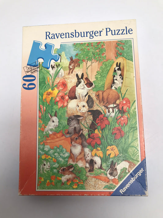 Child Jigsaw Puzzle 60 pc Ravensburger Bunnies