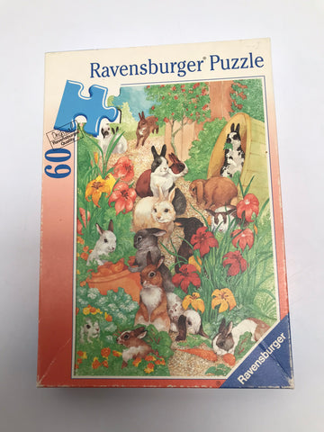 Child Jigsaw Puzzle 60 pc Ravensburger Bunnies