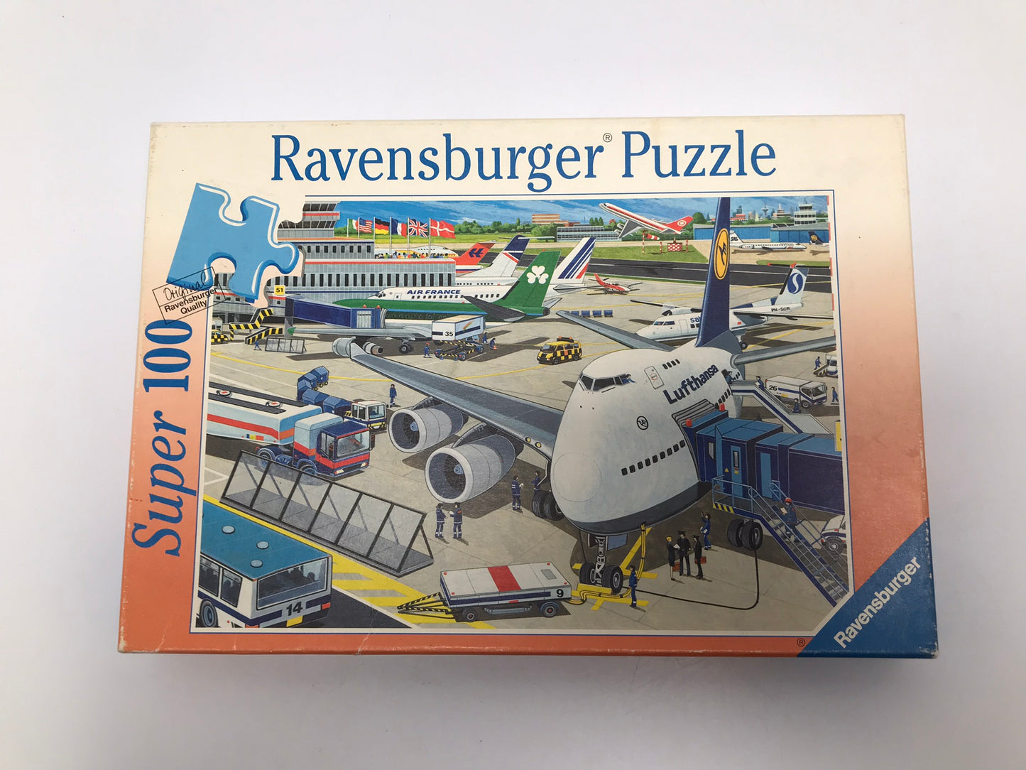 Child Jigsaw Puzzle 100 pc Ravensburger Airport Jet Planes