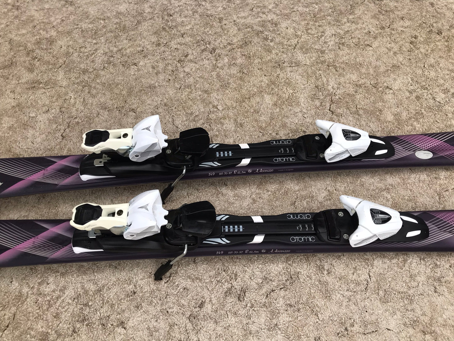 Ski 149 Atomic Cloud 7 Parabolic With Bindings Excellent