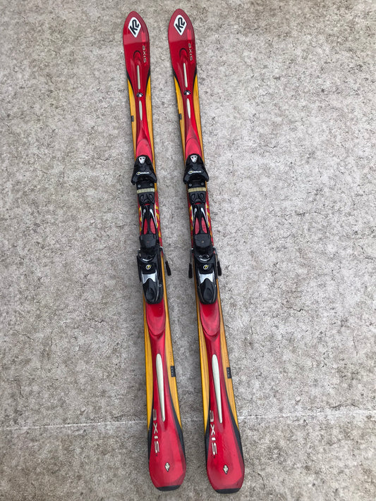 Ski 175 K-2 Red Gold With Bindings Excellent