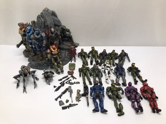 Vintage Halo Reach 3 Large Collection Action Figures