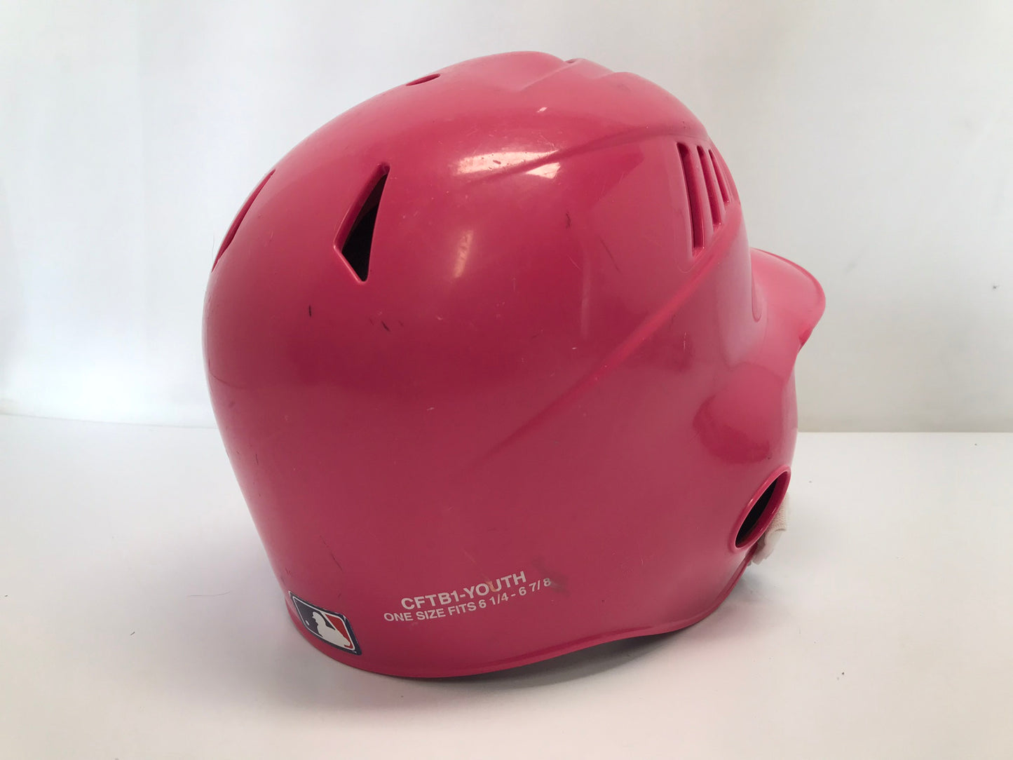 Baseball Helmet Child Size 6.25 - 6.78  Ages 4-7 Rawlings Pink Excellent