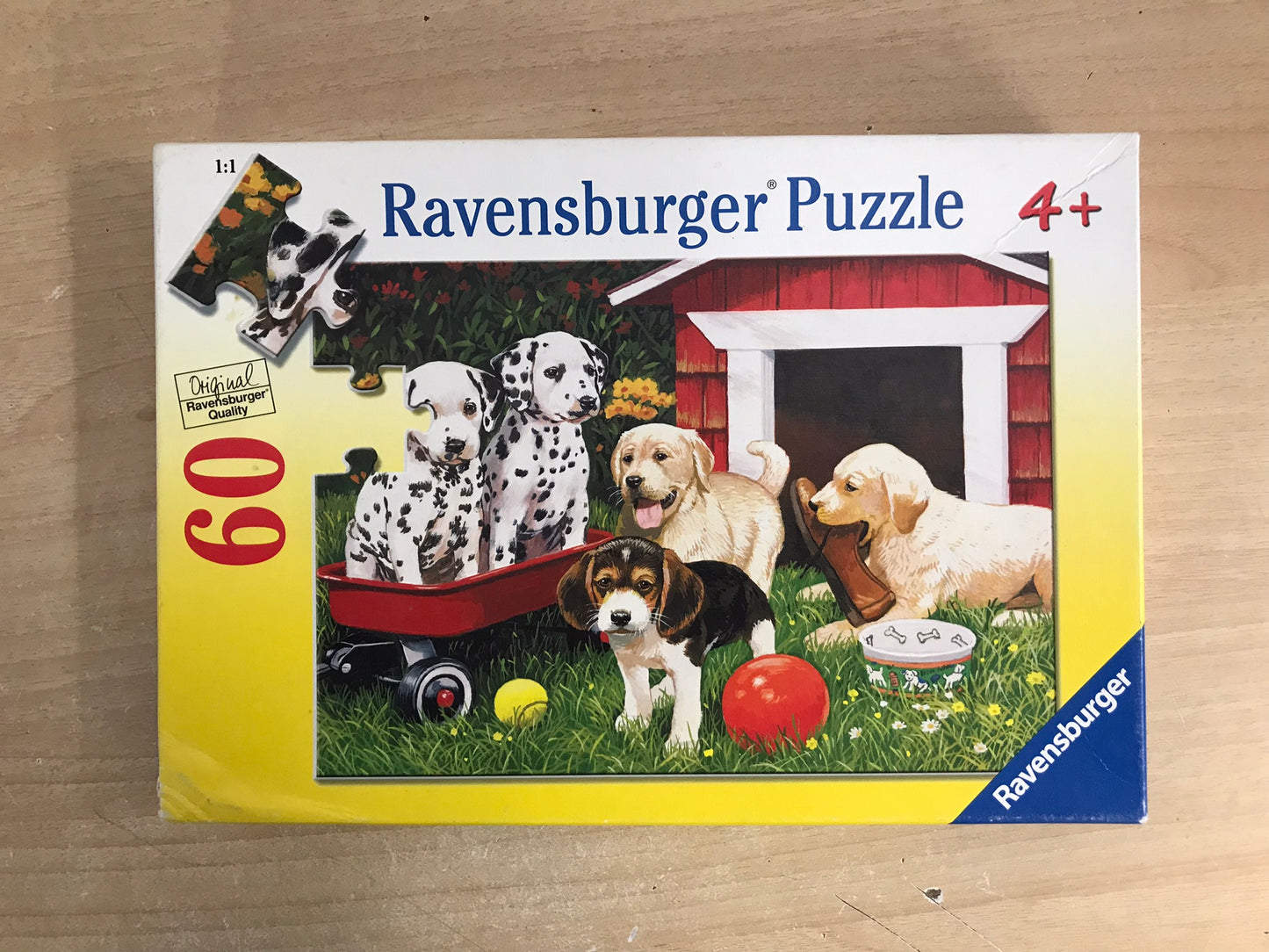 Child Jigsaw Puzzle 60 pc Ravensburger Puppy Party