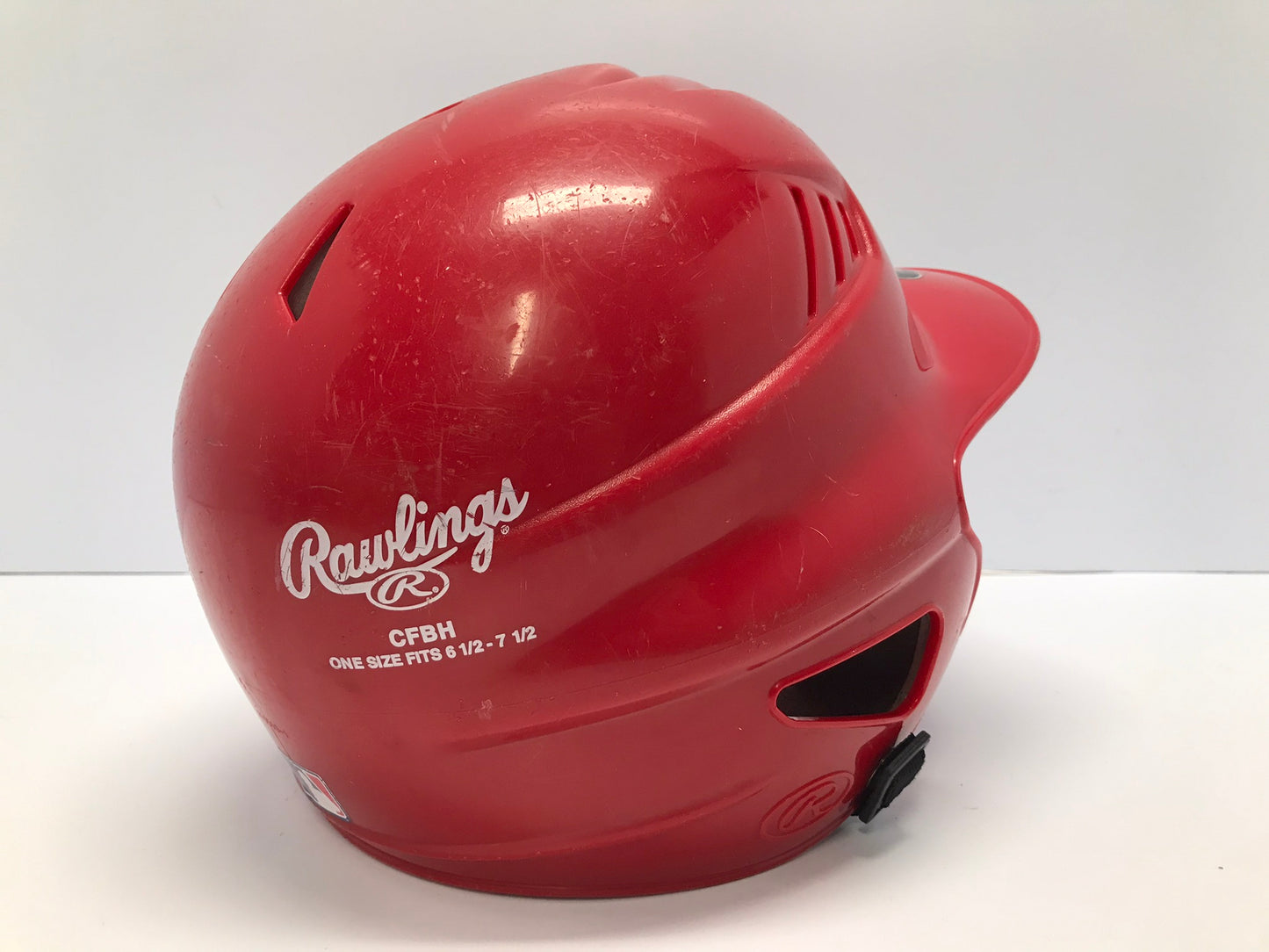 Baseball Helmet Child Junior Size 6.5-7.5 inch Rawlings Red Flexfit