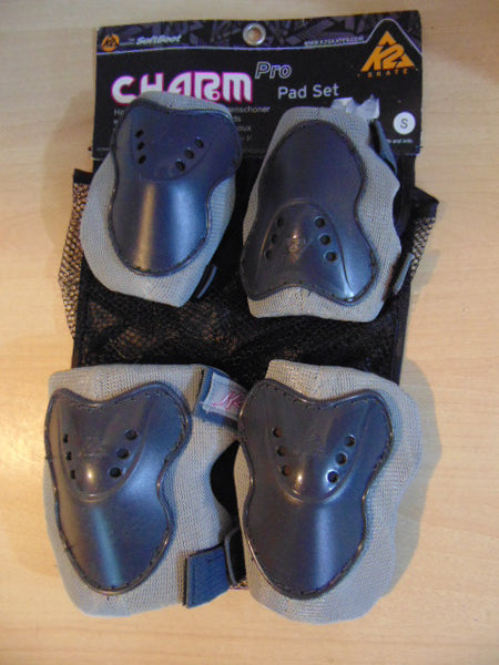 Inline Roller Skates Protective Knee Wrist Pads Ladies Small  K-2
