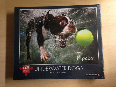 Jigsaw Puzzle 1000 Pc Underwater Dogs Seth Casteel NEW SEALED