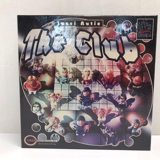 Game Jussi Autio The Club Board Game by Tuonela Games Brand New Sealed Collectable