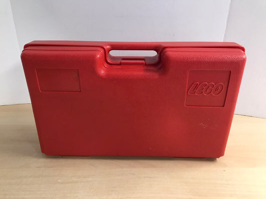 LEGO Red Storage Case Vintage 1982 Collectible Made in USA 16x10x5 RARE