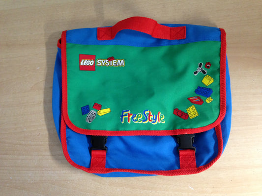 LEGO Vintage Green System Freestyle BAG Canvas Messenger Storage Case RARE
