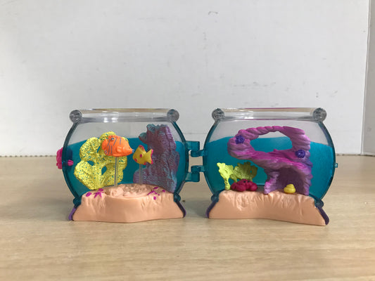 Littlest Pet Shop 1992 Vintage Sweet Swimmy Fish Friends Bowl Very RARE