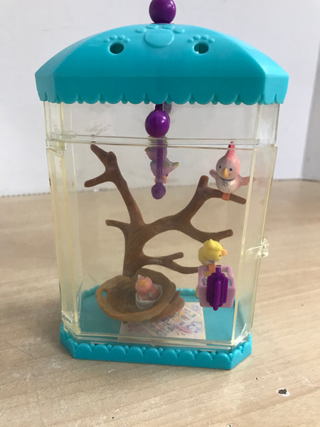 Littlest Pet Shop 1993 Vintage Chirpy Birds With Nesting Home Excellent RARE
