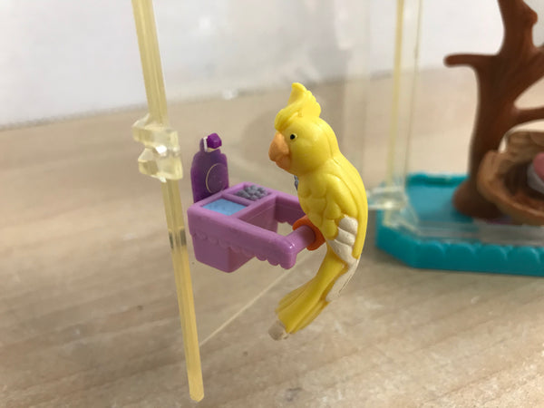 Littlest Pet Shop 1993 Vintage Chirpy Birds With Nesting Home Excellent RARE