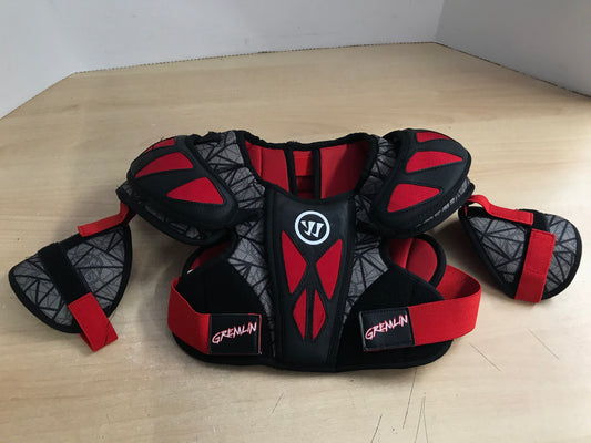 Lacrosse Chest Pad Child Size Small 6-8 Warrior Gremlin As New