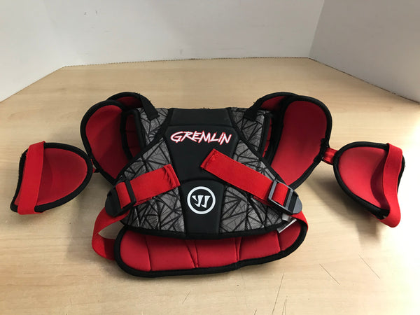 Lacrosse Chest Pad Child Size Small 6-8 Warrior Gremlin As New