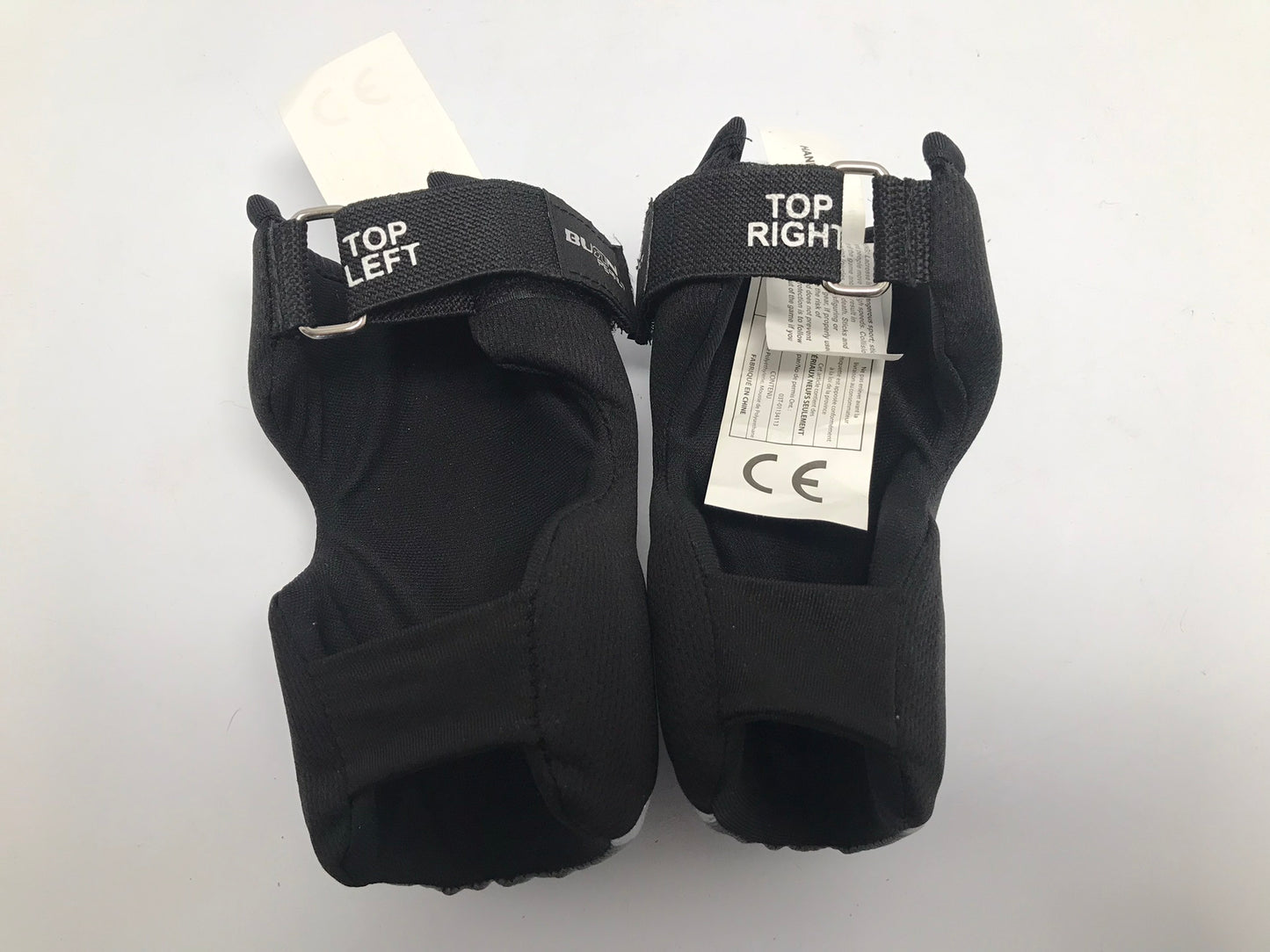 Lacrosse Elbow Pad Child Size Y XSmall Age 6-8 Warrior Grey Black New Demo Model