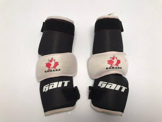 Lacrosse Elbow Pads Child Size 14 Gaite Black White 1