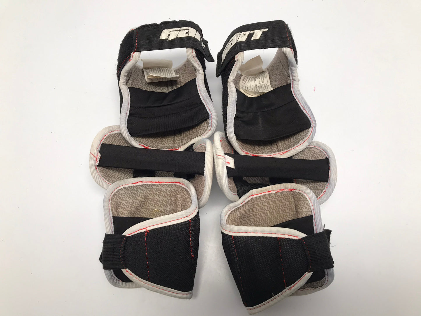 Lacrosse Elbow Pads Child Size 14 Gaite Black White 1