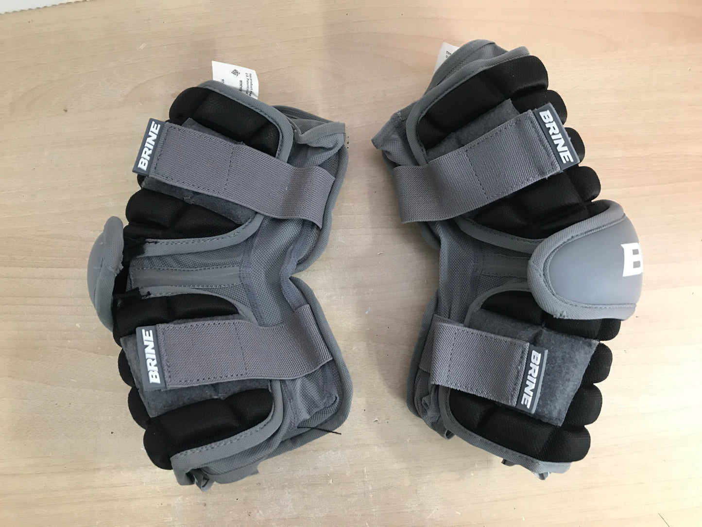 Lacrosse Elbow Pads Men's Small Brine Black Grey
