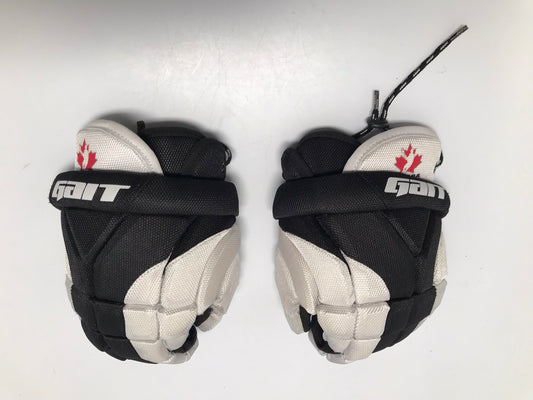 Lacrosse Gloves Child Size 10 Gaite White Black