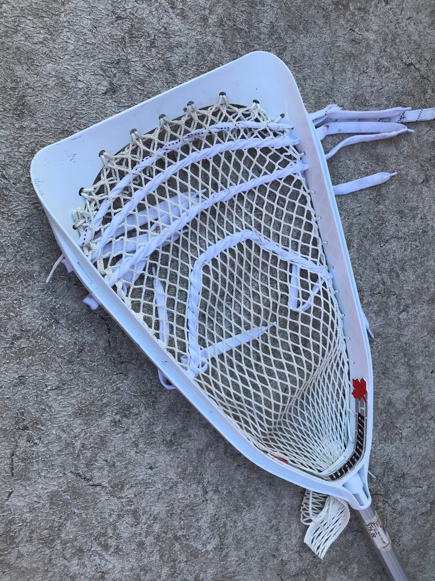 Lacrosse Goalie Stick Junior Warrior The Wall As New  PT 3440