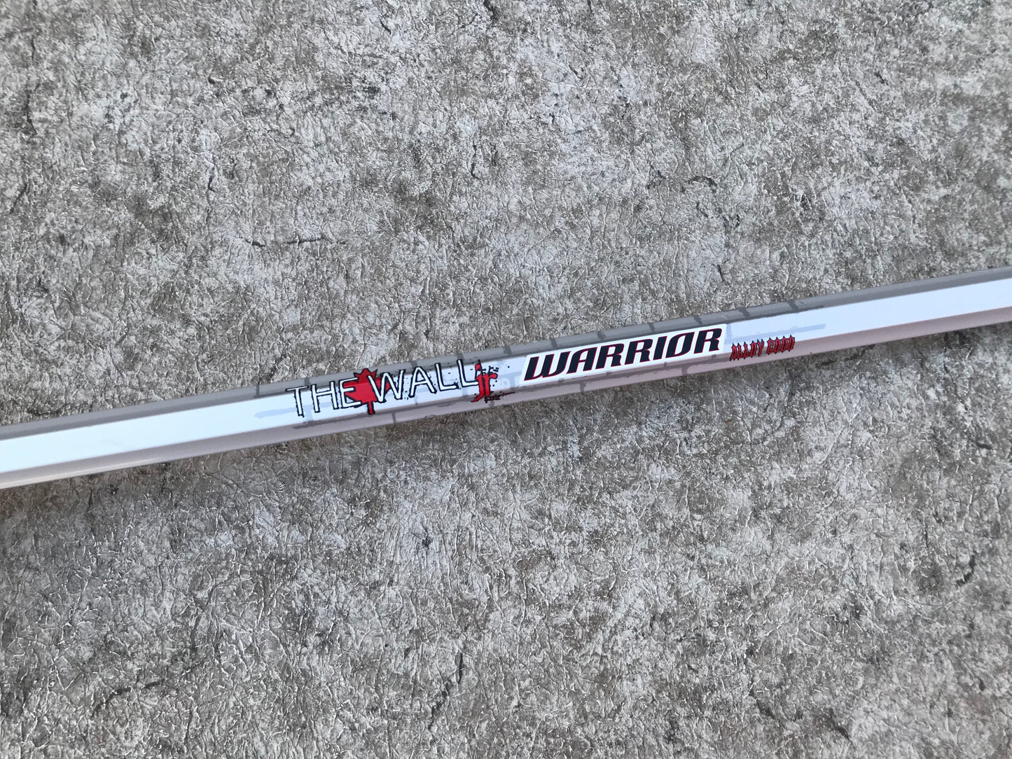 Lacrosse Goalie Stick Junior Warrior The Wall As New  PT 3440