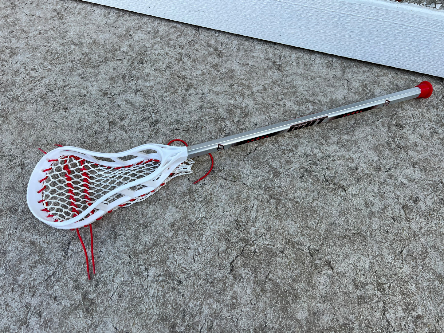Lacrosse Stick 32 inch Gait Red Silver New Demo Model