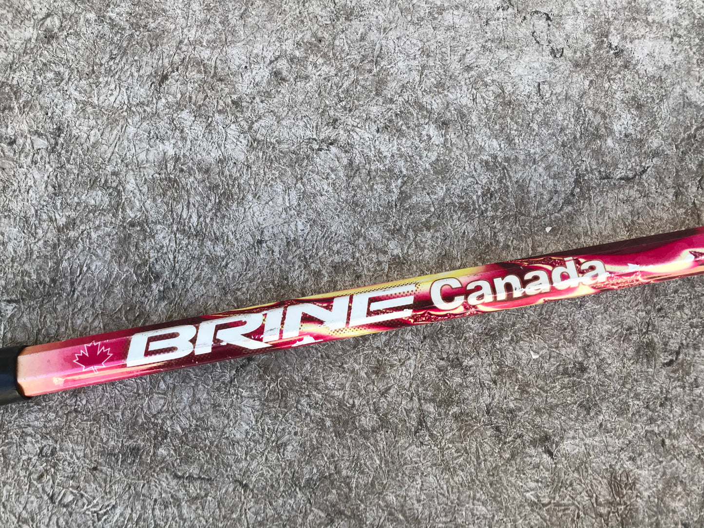 Lacrosse Stick 41 inch Brine Canada Brown Red