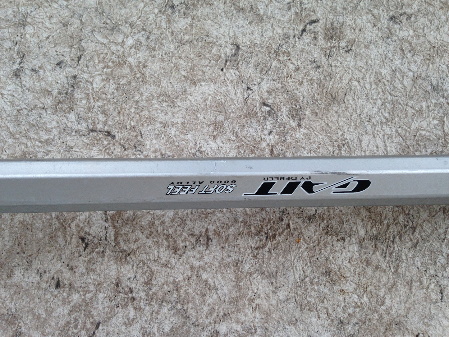 Lacrosse Stick 41  inch Gait White Chrome