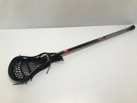 Lacrosse Stick Child Size 36 Inch Warrior Mako Bronze Grey Black