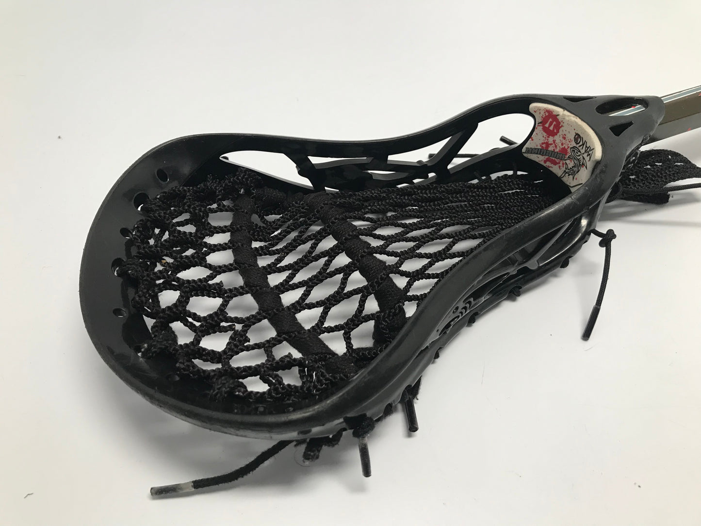 Lacrosse Stick Child Size 36 Inch Warrior Mako Bronze Grey Black