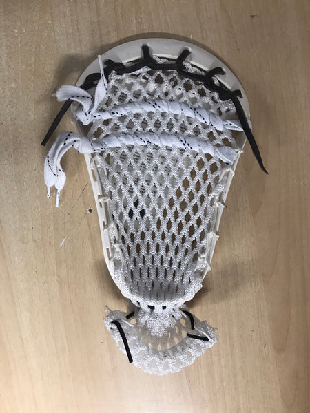 Lacrosse Stick Head With Mesh NEW Brine White